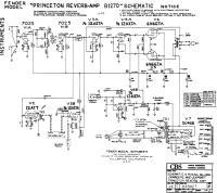 Fender Princeton-Reverb-B1270 - Schematic